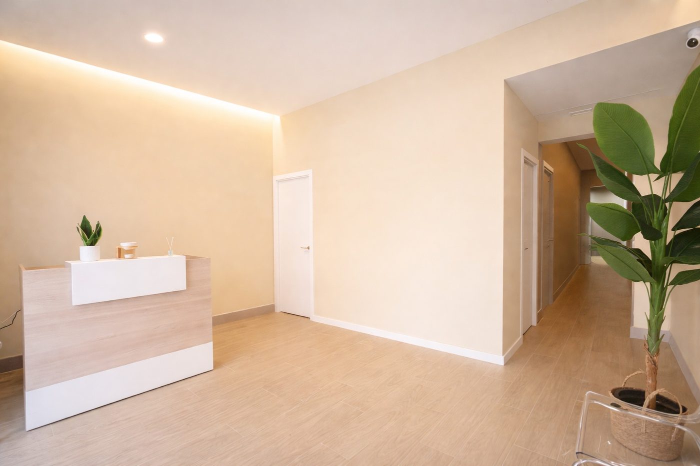 Equilibri reception — professional wellness space Barcelona