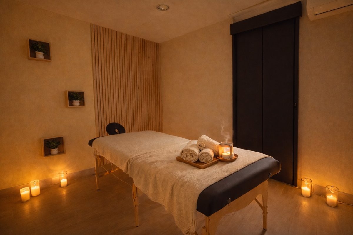 Treatment room for therapists in Barcelona — Equilibri